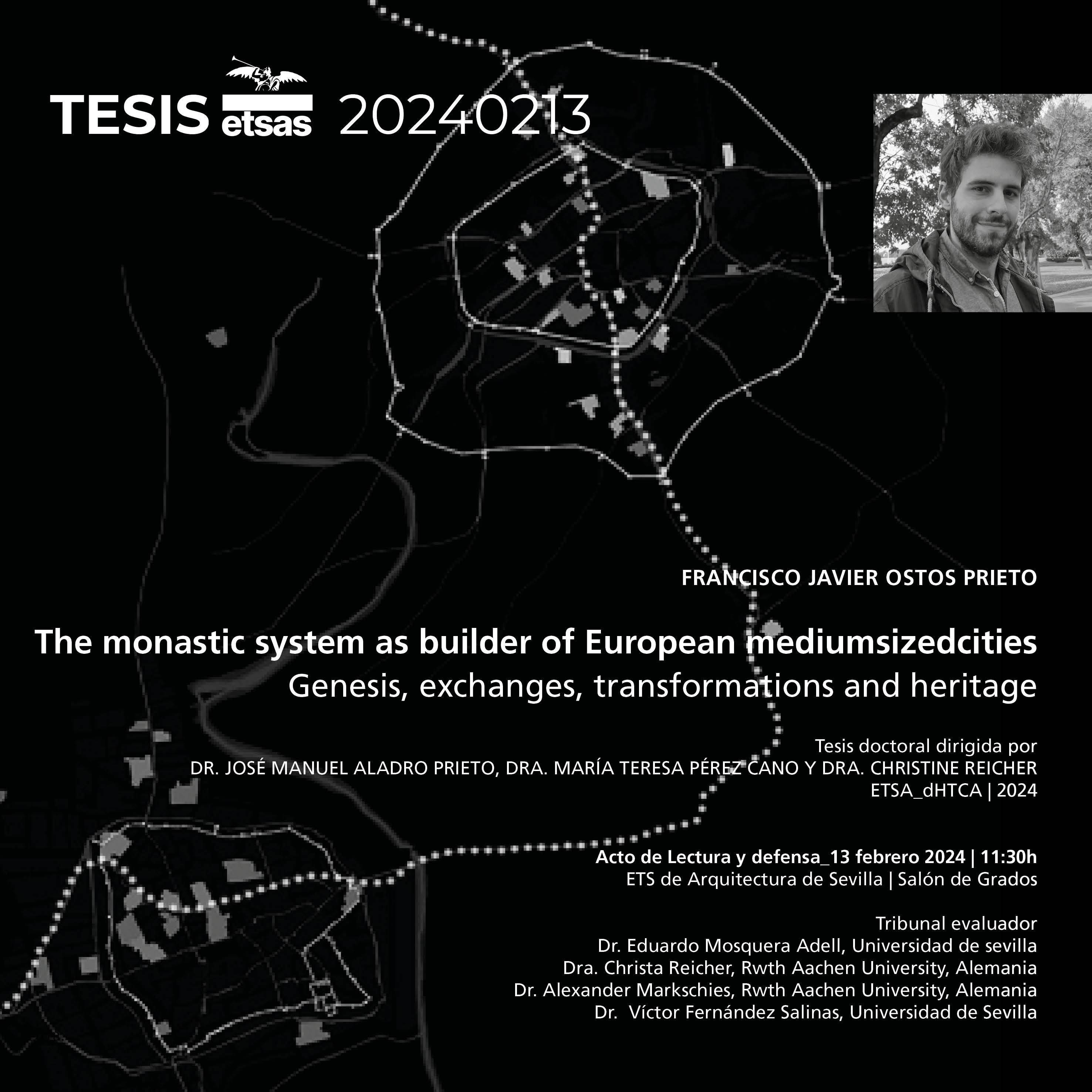 The monastic system as builder of European mediumsizedcities. Genesis, exchanges, transformations and heritage
